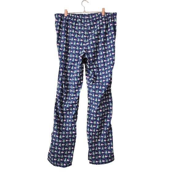 VINEYARD VINES Holiday Christmas Santa Hat lounge sleep pants size S‎ - Picture 2 of 4